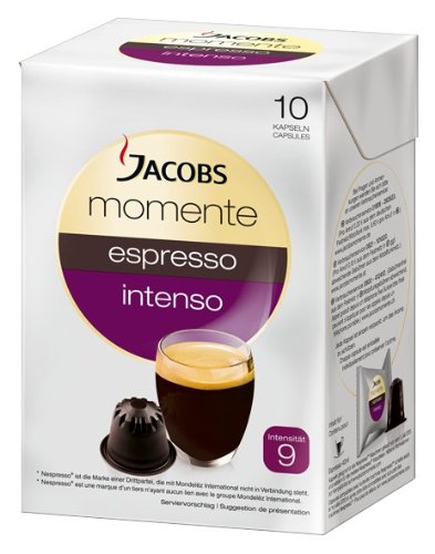Jacobs Momente Espresso Capsule intenso, intensità...
