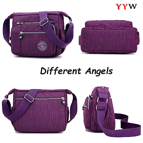 YYW Crossbody Bag for Women Multifunctional Shoulder Handbags for Daily Use Travel Work4