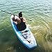 LINGVUM Coiled SUP Leash Premium Stand Up Paddle Board Leg Rope Wrist Strap Surfboard Leash for Paddleboard, Shortboard, Longboard