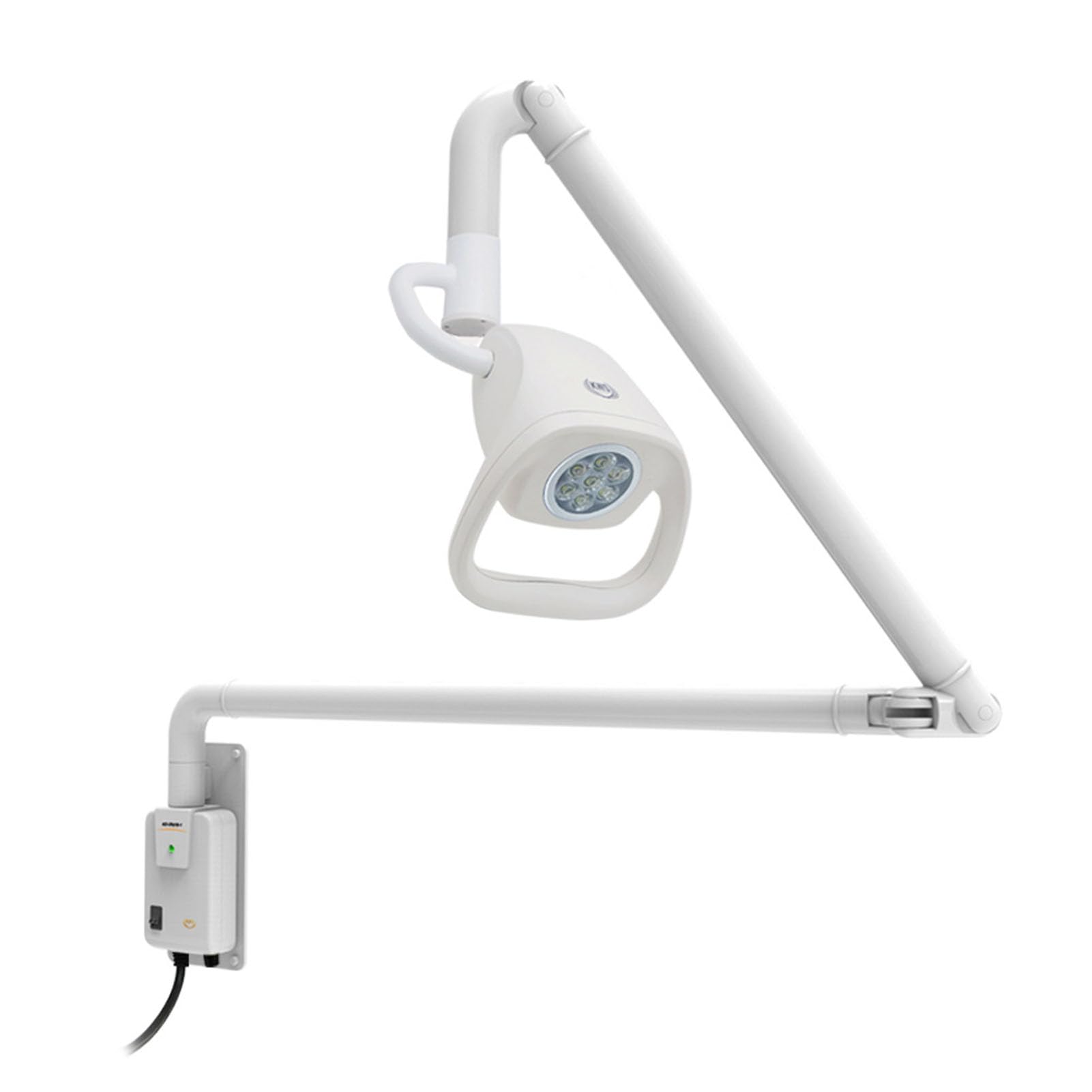 SenhE Lampada LED Dentale, Braccio Articolato, 4000-5000K, 21W, 50000 Ore di Durata, Ideale per Studio Dentistico e Ambulatori Medici, Tensione AC 90-240V