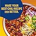 Bush's Canned Mild Red Chili Beans (Pack of 1), Plant-Based Protein, Excellent Source of Fiber, Low Fat, Gluten Free, in Mild Chili Sauce, 16 oz