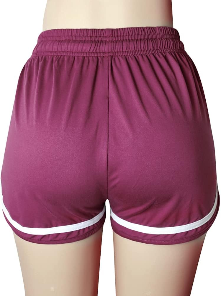VALINNA Athletic Workout Gym Yoga Running Fitness Sports Shorts for Women Lounge Short Pants : Sports & Outdoors