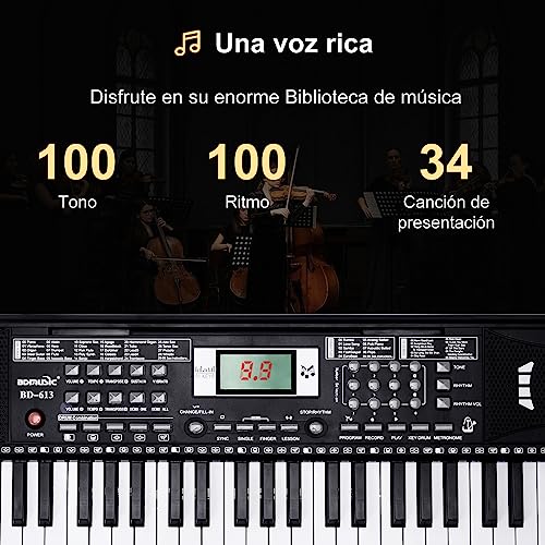 Preescolar, Video On Demand piano musical Marca SEASKY (3)