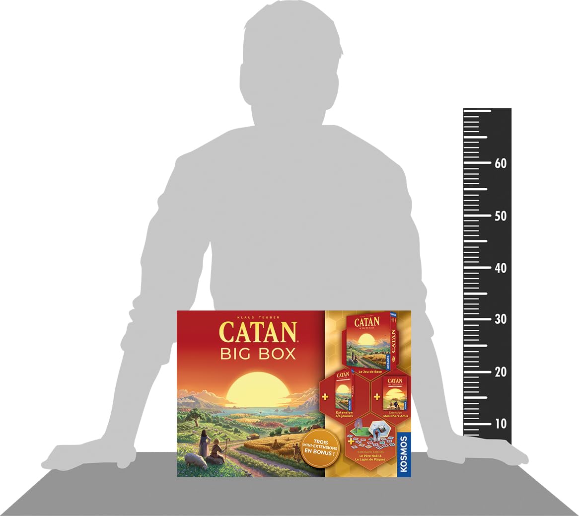 Asmodee - Catan Big Box 2025 - Kosmos - Jeu de Société stratégique