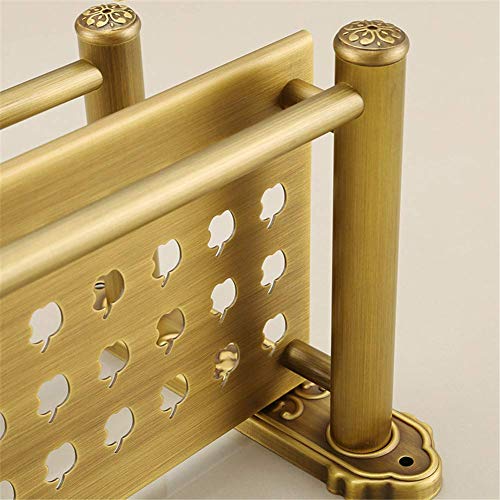 Rack de serviette murale à double couche FBSHAD design moderne finition premium