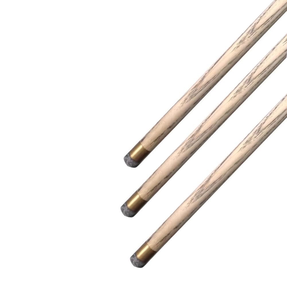 Set di 2 Stecche da Biliardo con Aggiunta Peso 100CM/120CM/134CM Testa 10MM per Youth Adults
