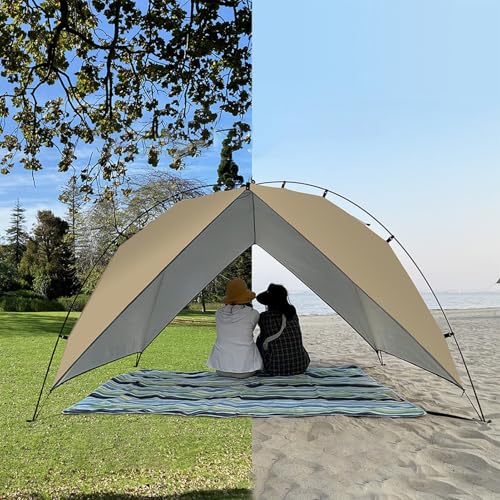 Tienda de campaña ligera y carpa plegable para senderismo y terraza 4