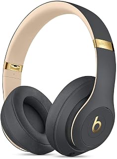 Beats Studio3 Wireless Headphones – The Beats Skyline Collection - Shadow Gray (Latest Model) (Renewed)