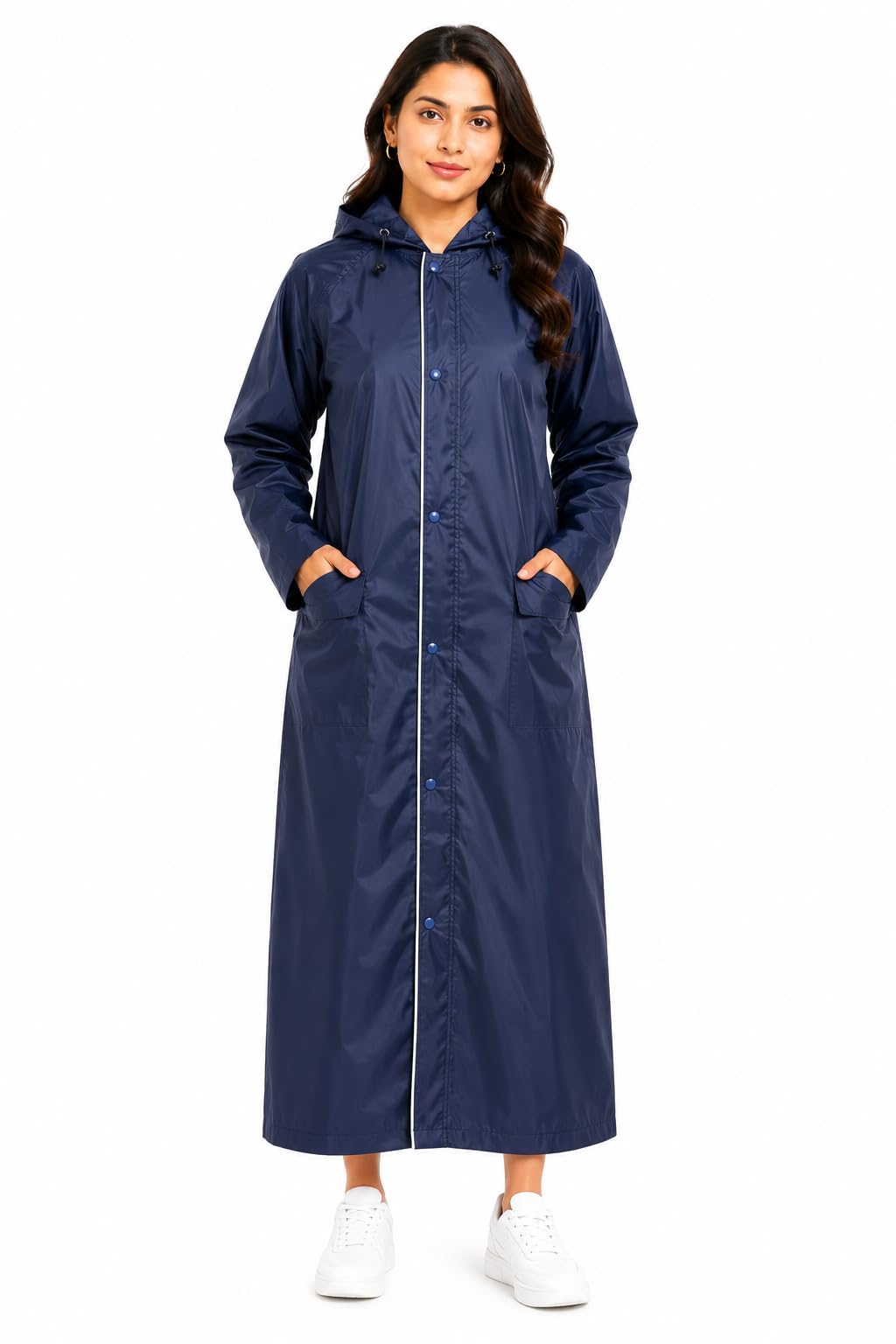 romano nx Women's 100% Waterproof Raincoat, Hooded, Reversible Double Layer, 3 Years Warranty-picture-32