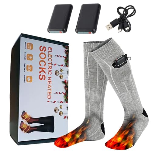 Calcetines eléctricos con calefacción regulable para olvidarse del frío en invierno