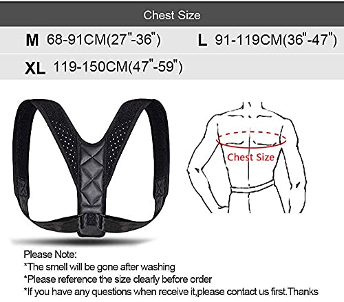 Support de clavicule et correcteur de support dorsal ergonomique