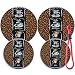 Set of 4 Electric Stove Burner Covers (Wake Up)