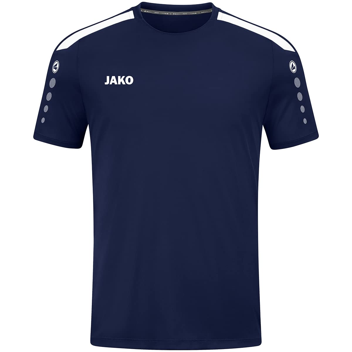 JAKO Men's Power Short-Sleeved Jersey, Navy, L