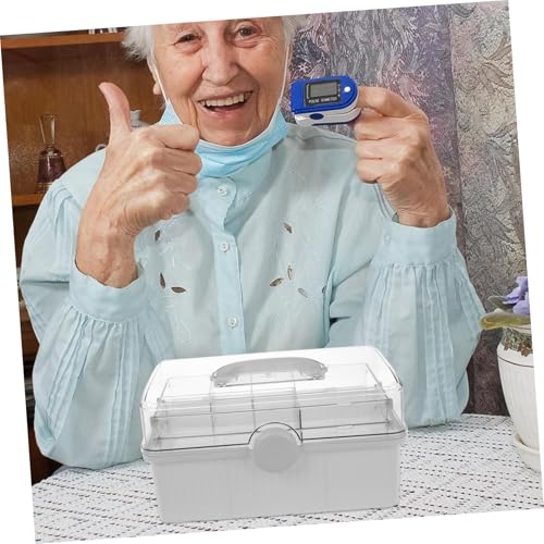 Boîte de rangement de polyvalente de capacité SHOWERORO maison - 8