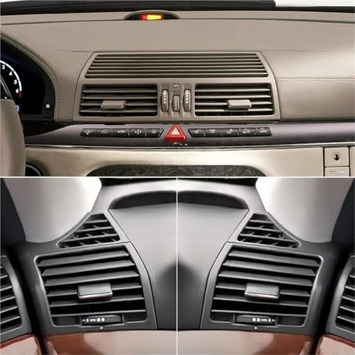Remplacement grille aération centrale cassée pour Mercedes W220 S300 S350 - 7