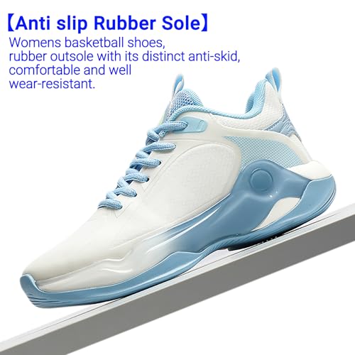 Image of Beita Basketball Shoes for Women Fashion Sneakers Sport Shoes Anti Slip Breathable Tennis Shoes Volleyball Shoes Pickleball Shoes Running Shoes Rubber Sole Indoor Outdoor Court Light Weight Wide