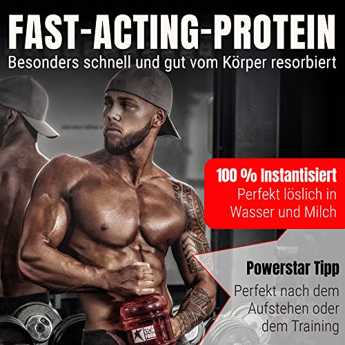 Whey-Protein Powerstar Food 100% CFM Whey Isolat 1000 g