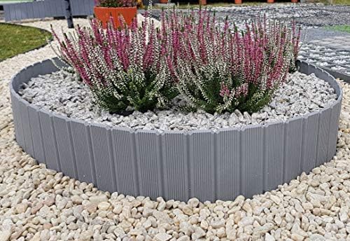 Palisade Beeteinfassung 4,05m - Gartenpalisade Aus PP-Kunststoff