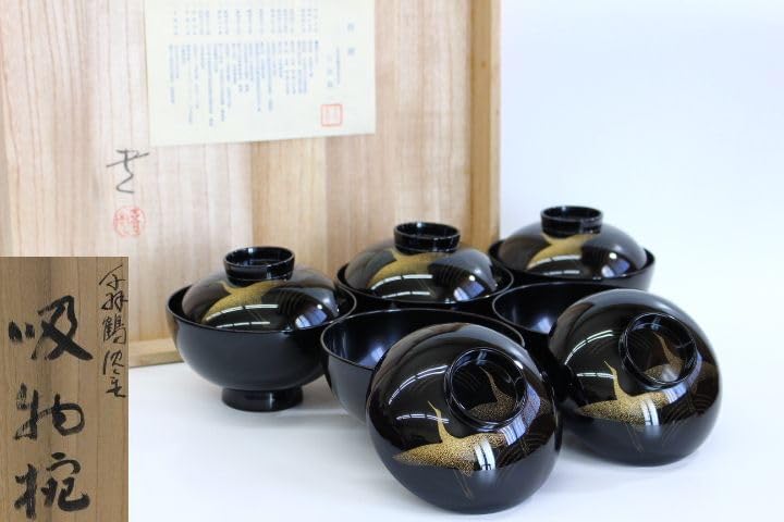 定価52000円 うるしの木 輪島塗 金箔椀 お椀 カンナ社長 匠 伝統工芸品