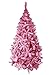 Produktbild HAAC künstlicher Weihnachtsbaum in Farbe pink 150 cm Tannenbaum aufklappbar mit Metallständer Ständer