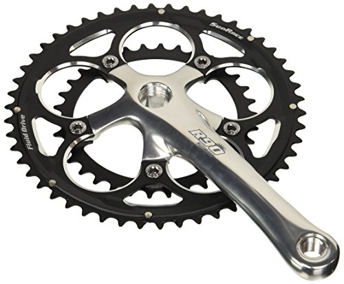 Pédalier SunRace Compact 34/50 R90 noir fini les côtes trop dures à vélo