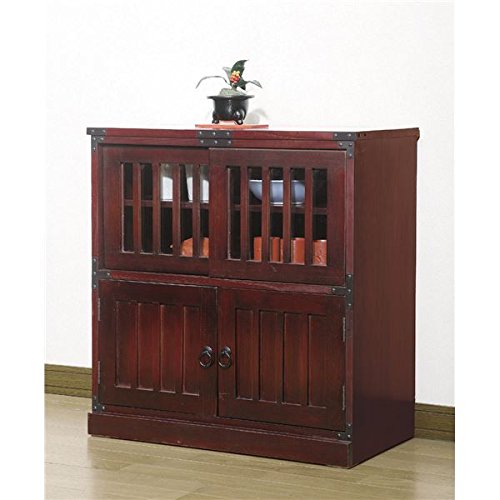 Amazon｜民芸調タンス/水屋 木製(桐) 幅67cm 【完成品】 生活用品 