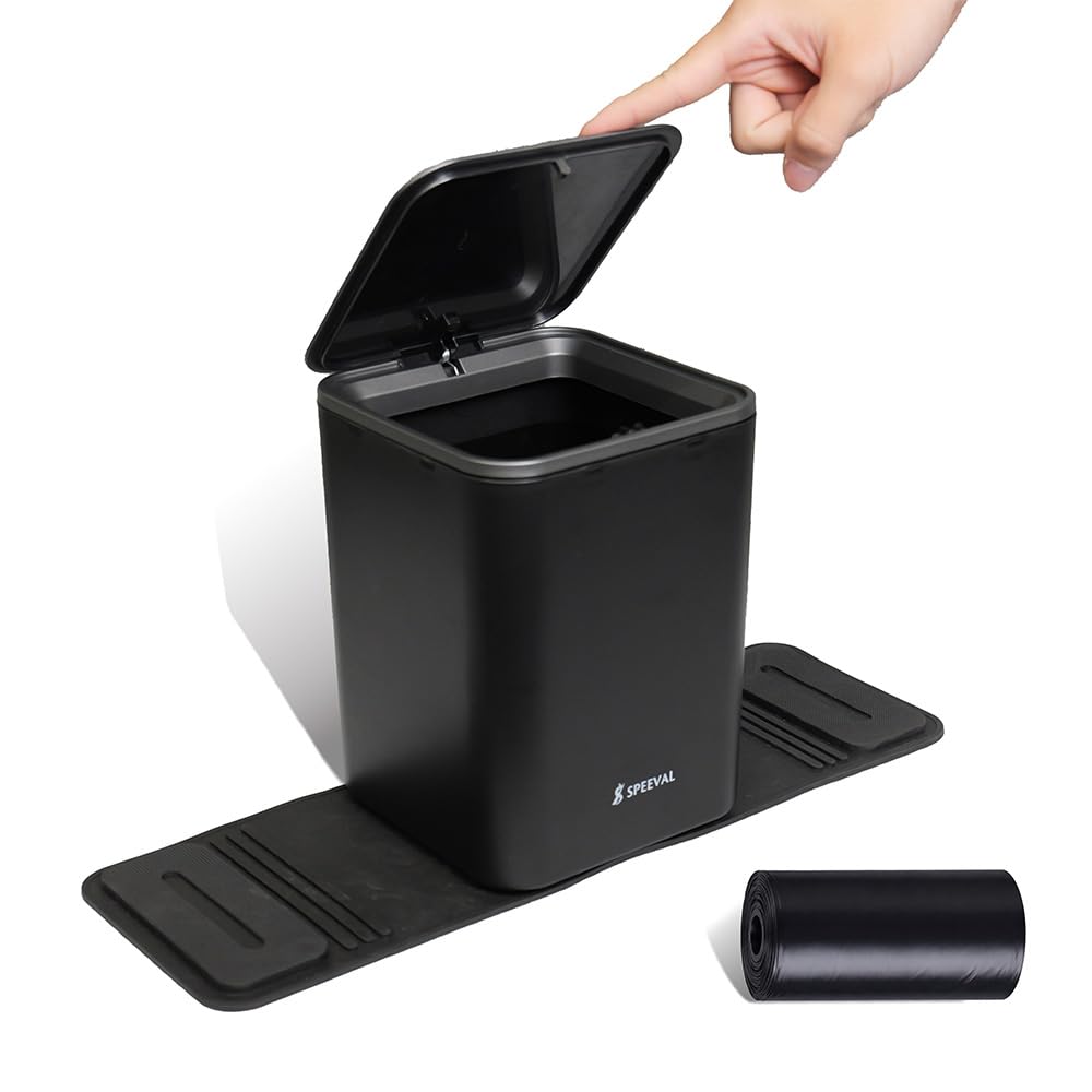 Amazon.co.jp: 車用ゴミ箱 倒れない 蓋付き 取り付け不要 タッチ式