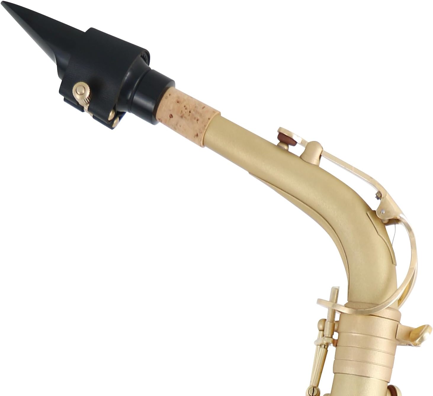 EASTROCK Alto Saxophone Mouthpiece Kit includes Leather Ligature, Plastic Cap, Professional Alto Sax Mouthpiece, Musical Instruments Accessory for Beginner/Student/Musician