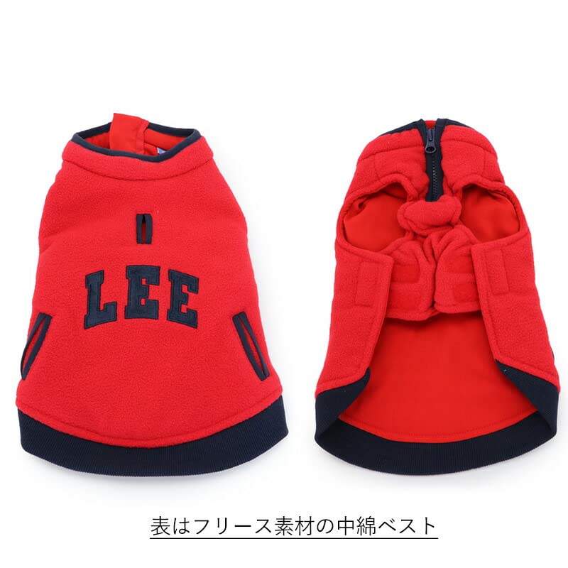 Amazon | ペットパラダイス 犬 服 フリース Lee 綿入り ベスト