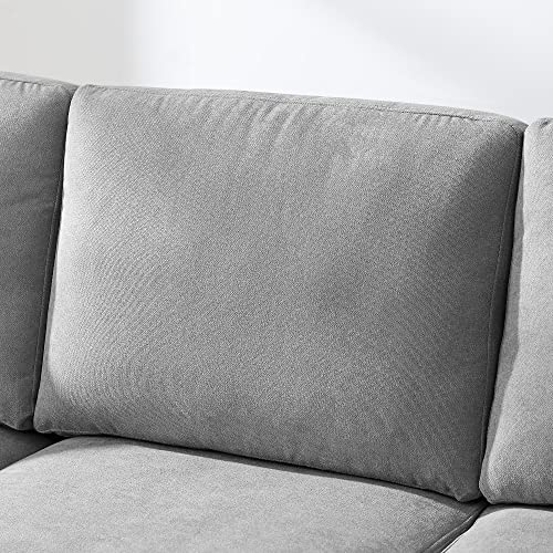 Pull Out Sofa Bed With Storage, L Shaped Sectional Couch With Pull Out Bed, Convertible Sleeper Sofa With Reversible Chaise, For Small Space, Living Room, Gray #TOP3