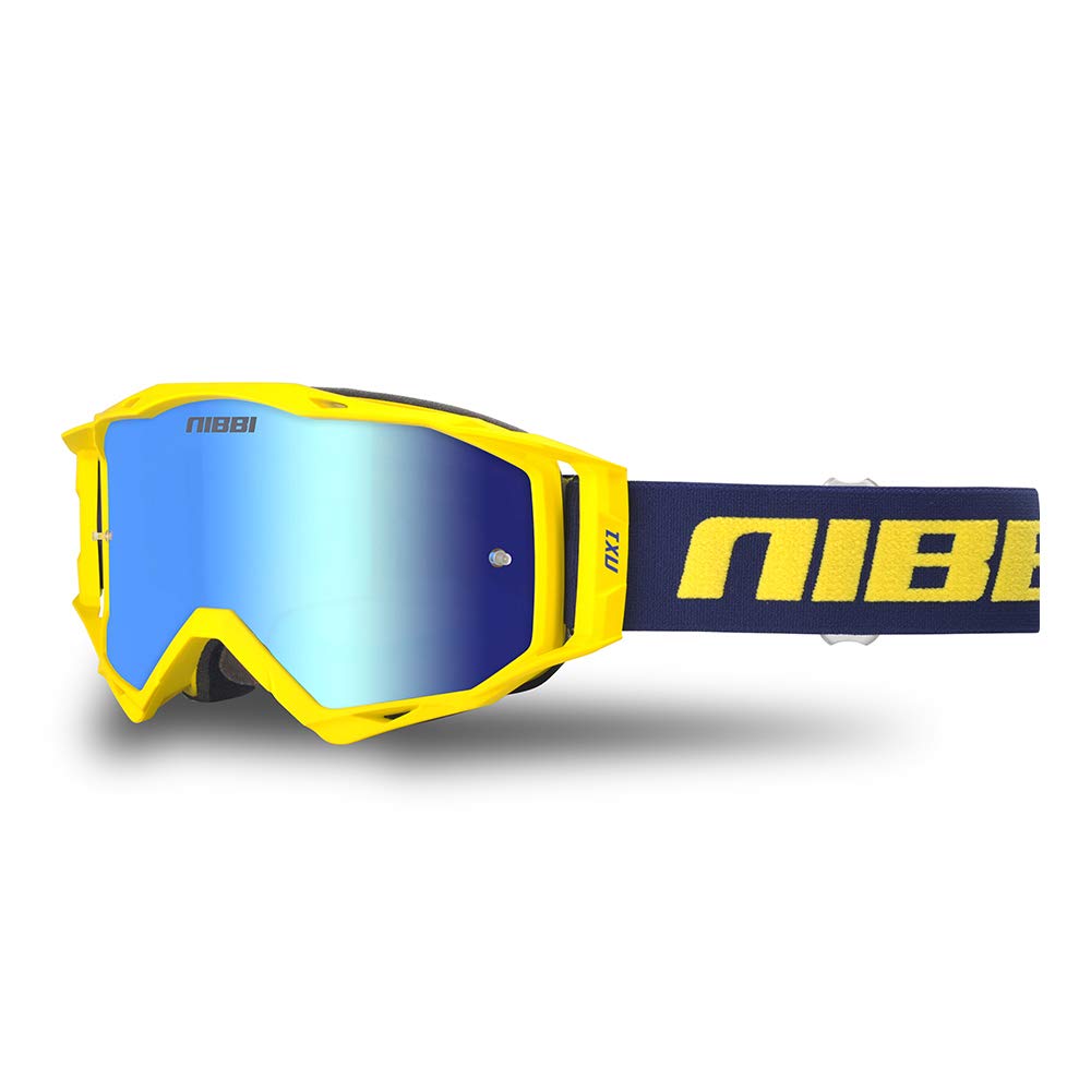 NIBBI MX Goggles Off-Road Motorcycle Goggles (yellow)