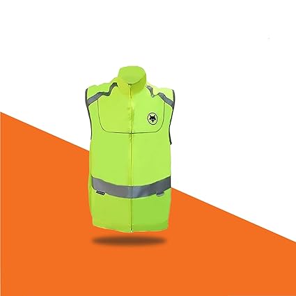 Firefox Reflective Cycling Vest L (Green), polyester