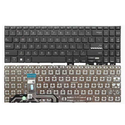 Clavier ordinateur portable ASUS Vivobook 15 X1502 noir US bureau et maison