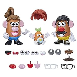 Potato Head, Create Your Potato Head Family Toy For Kids Ages 2 and Up, Includes 45 Pieces to Create and Customize Potato Families