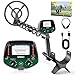 OMMO Detector de Metales Profesional para Adultos y Niños, Pinpointer Detector de Metales Recargable por USB, 3 Modos, Alta Precisión, Bobina Impermeable IP68, Metal Detector con Auriculares, Verde