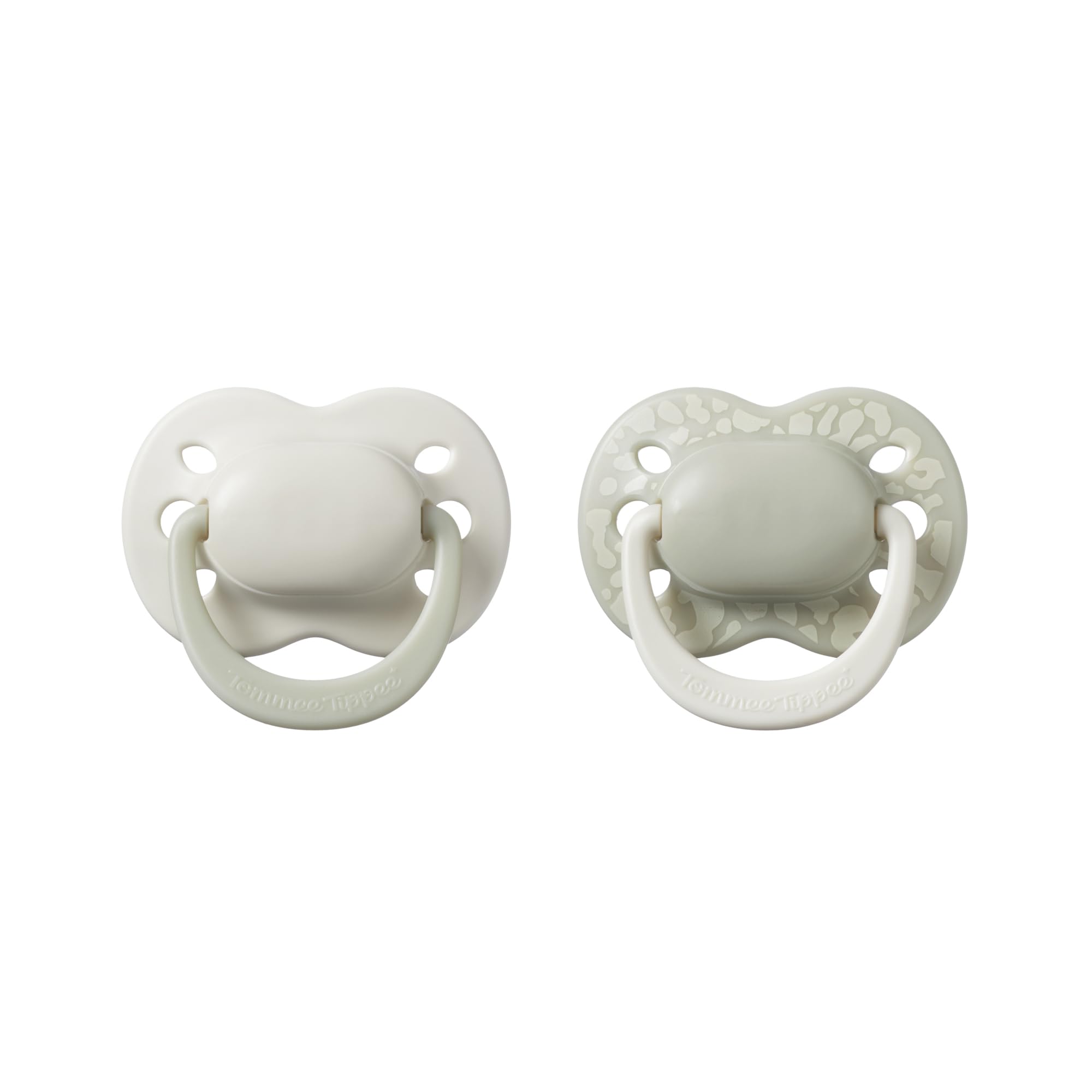 Tommee Tippee Latex Ultimate Fit Soother, 0-6m, 2 Pack, Orthodontic Dummy, Microwave Sterilising Case, Natural Latex Teat - Image 2