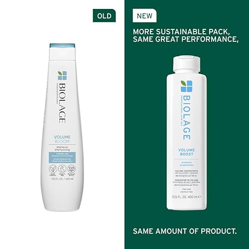 Miniatura 2 de BIOLAGEVolume BloomShampoo  Lightweight Volume  Shine  For Fine Hair Paraben  Silicone-Free Vegan