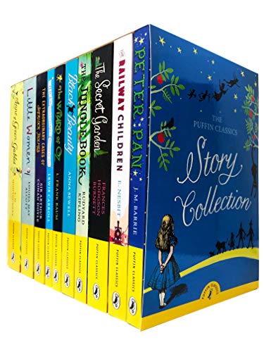 Puffin Classics Story Children's Stories 10 Books Kids Tales Collection Box Set