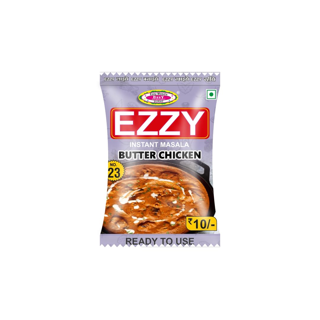 EZZY MASALA Butter Chicken Masala | Butter Chicken Masala 20Gm (Pack of 10) (B0D49GQLX3) Amazon Price History, Amazon Price Tracker