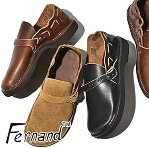 Amazon | [フェルナンドレザー] オーロラシューズ ミドル 