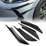 【QUALITÄTS MATERIAL】Besteht aus hochwertigem ABS, ist langlebig, flexibel und hat einen starken Rückprall. Kommen mit kleberband, ist leicht auf der Fahrzeugoberfläche zu kleben.