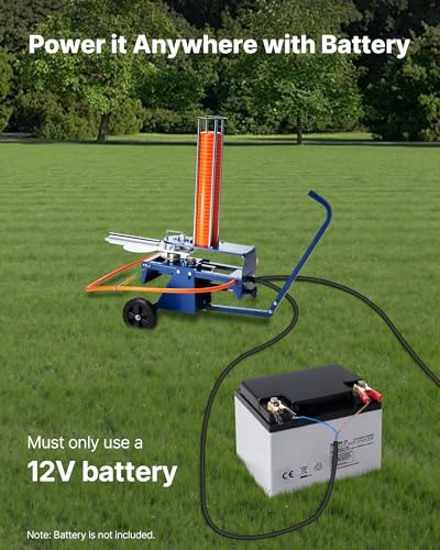 Image of VEVOR Clay Pigeon Thrower, Automatic Skeet and Trap Launcher with Adjustable Angle & Foot Pedal for Clays Throwing Shooting Sports