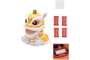 Chinese Lion Dance, Solar Powered Year Dragon