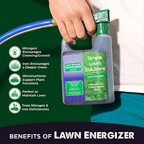 Fertilizante líquido para césped alto en nitrógeno 946 ml miniatura 3