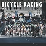 Bicycle Racing Calendar 2022: 16 Month Calendar With Many Colorful Photos - Runs from September 2021...