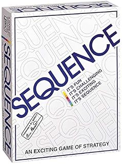 Jax Sequence - Original Sequence Game with Folding Board, Cards and Chips