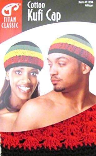 Titan Classic Cotton Kufi Cap African