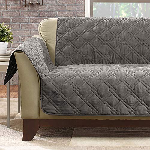 Surefit SF44891 Microfiber Sofa Quilted Furniture Throw Pet Loveseat Cover thumb #2