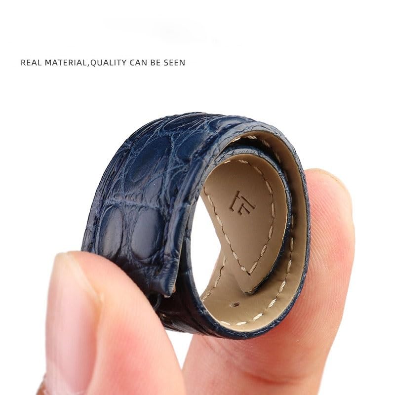 Cinturini per orologi in vera pelle con fibbie per cinturino Cartier Ballon Bleu con fibbia