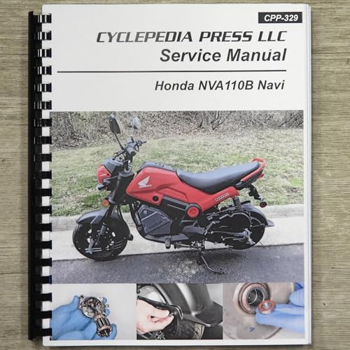 i5motorcycle Service & Repair Manual Compatible with Honda Navi 110 2020-2024